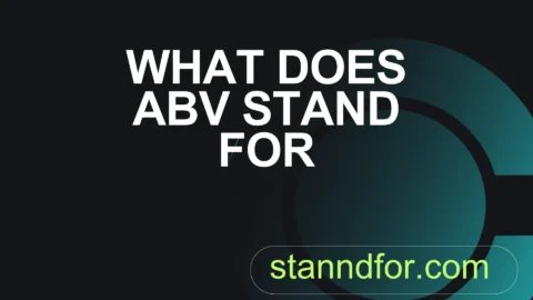 what does abv stand for