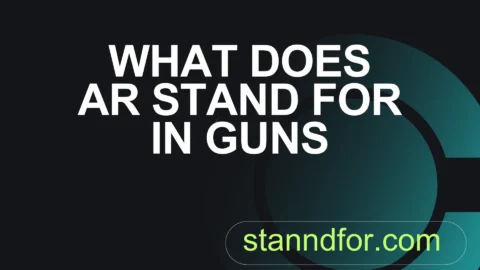 what does ar stand for in guns