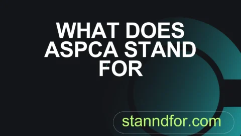 what does aspca stand for