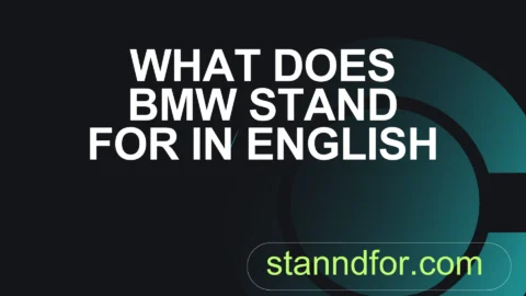 what does bmw stand for in english