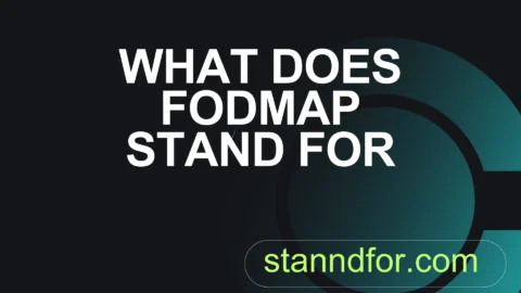 what does fodmap stand for