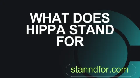 what does hippa stand for