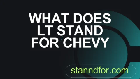 what does lt stand for chevy