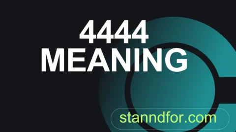 4444 meaning