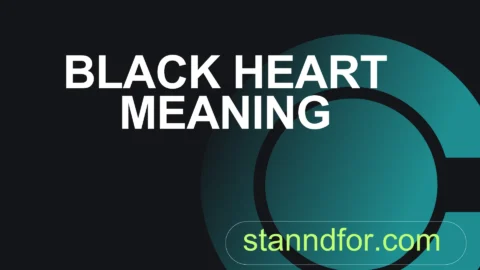 black heart meaning