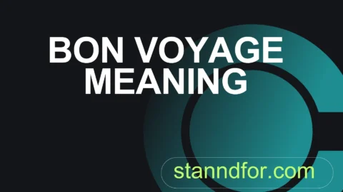bon voyage meaning