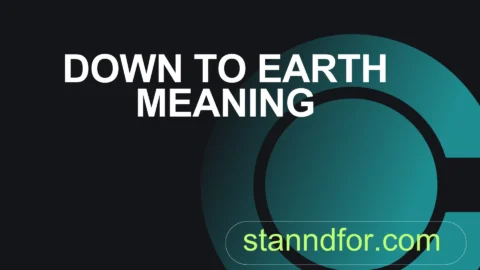 down to earth meaning