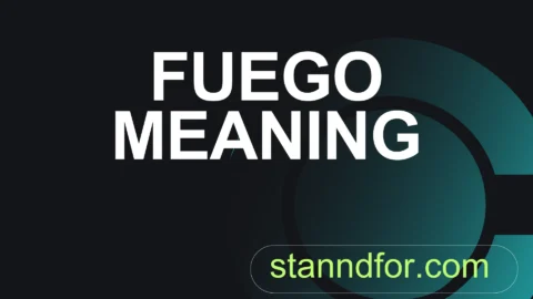 fuego meaning