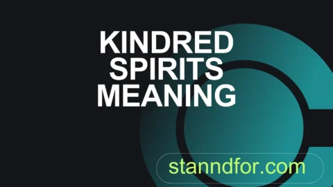 kindred spirits meaning