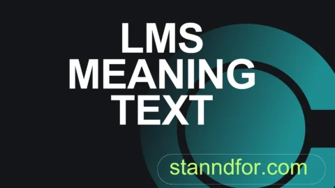 lms meaning text