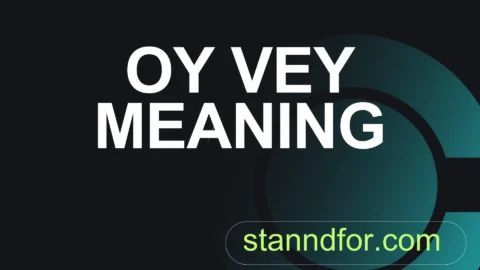 oy vey meaning
