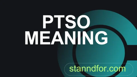 ptso meaning