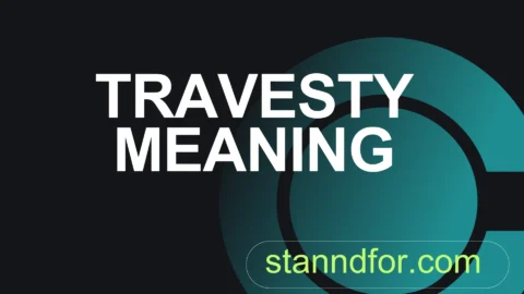 travesty meaning