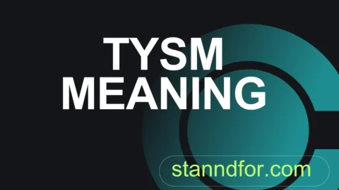 tysm meaning