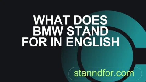 what does bmw mean in english