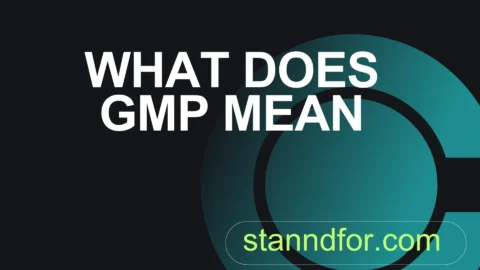what does gmp mean