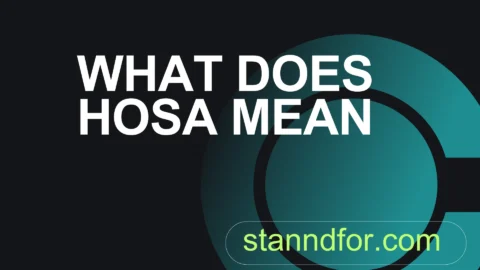 what does hosa mean
