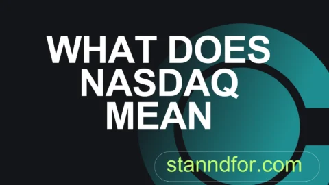 what does nasdaq mean