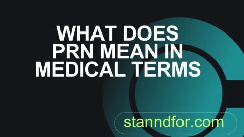 what does prn mean in medical terms