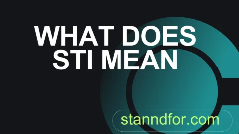 what does sti mean