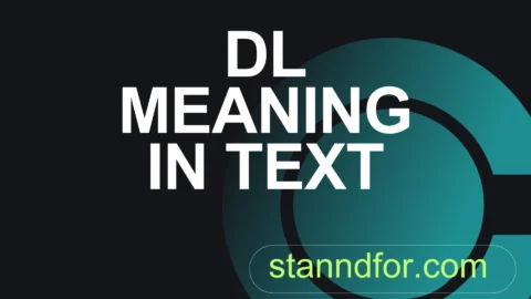dl meaning in text