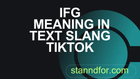 ifg meaning in text slang tiktok