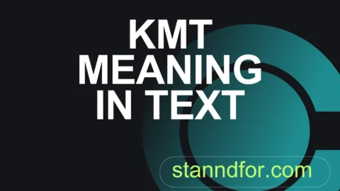 kmt meaning in text