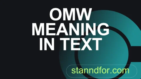 omw meaning in text