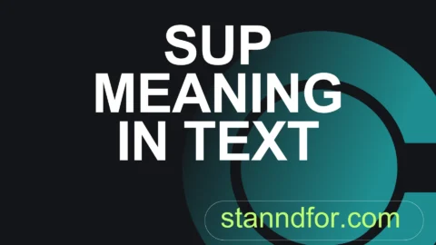 sup meaning in text