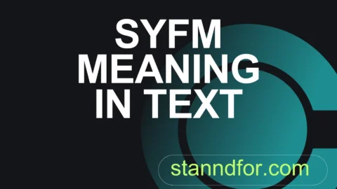 syfm meaning in text