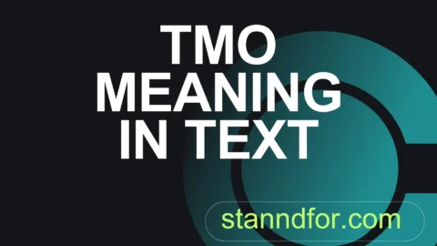 tmo meaning in text