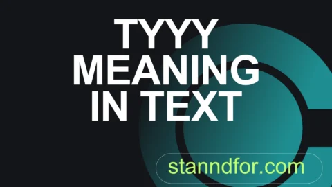 tyyy meaning in text