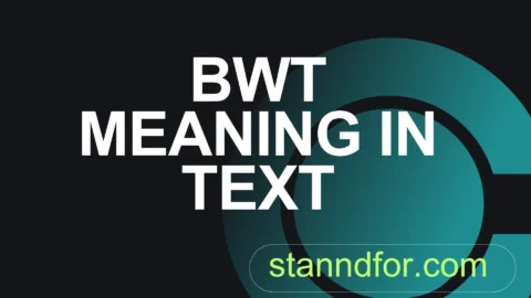 bwt meaning in text