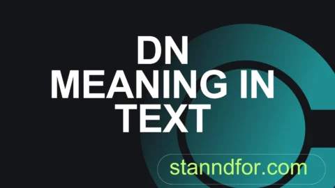 dn meaning in text
