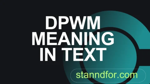 dpwm meaning in text