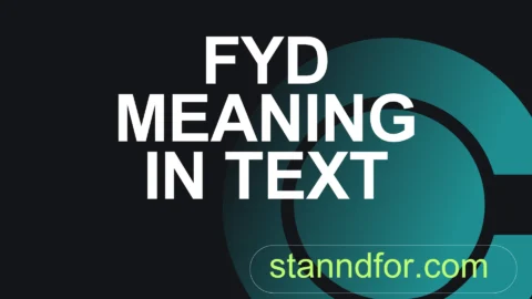 fyd meaning in text