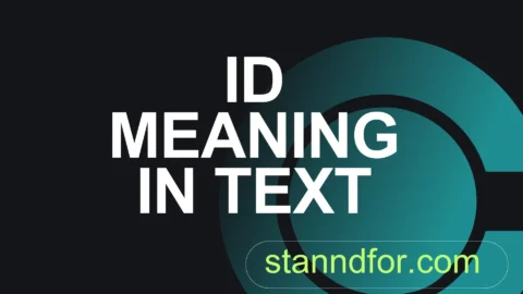 id meaning in text