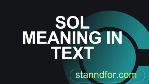 sol meaning in text