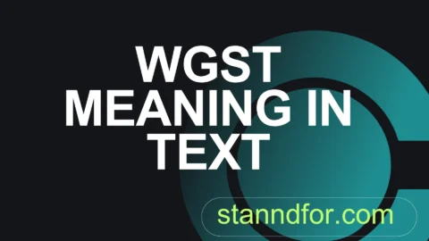 wgst meaning in text