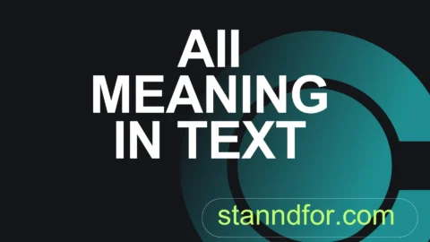 aii meaning in text