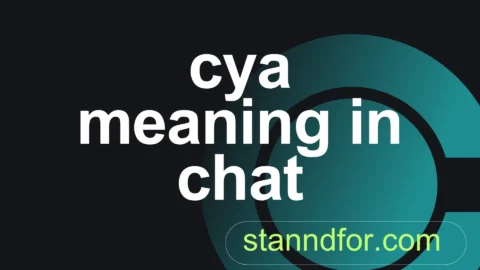 cya meaning in chat