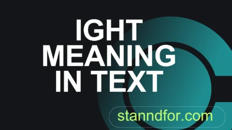 ight meaning in text