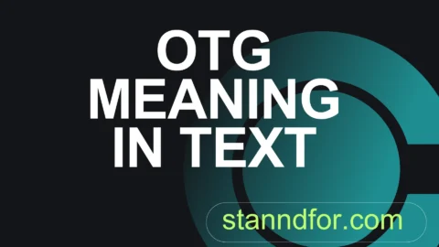 otg meaning in text