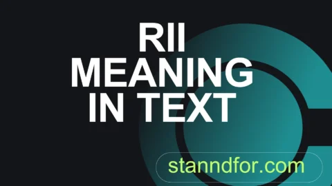 rii meaning in text