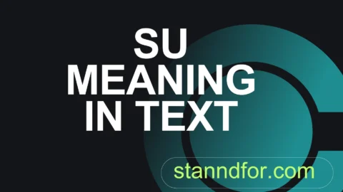 su meaning in text
