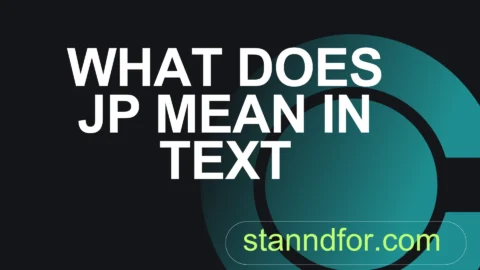 what does jp mean in text