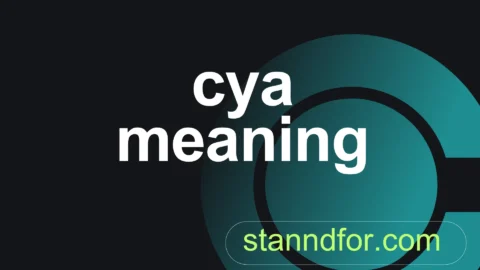 cya meaning