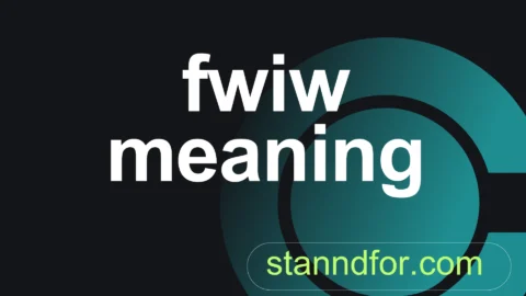 fwiw meaning