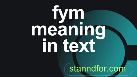 fym meaning in text