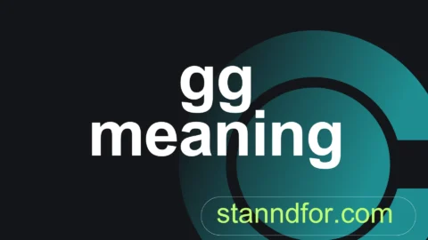 gg meaning